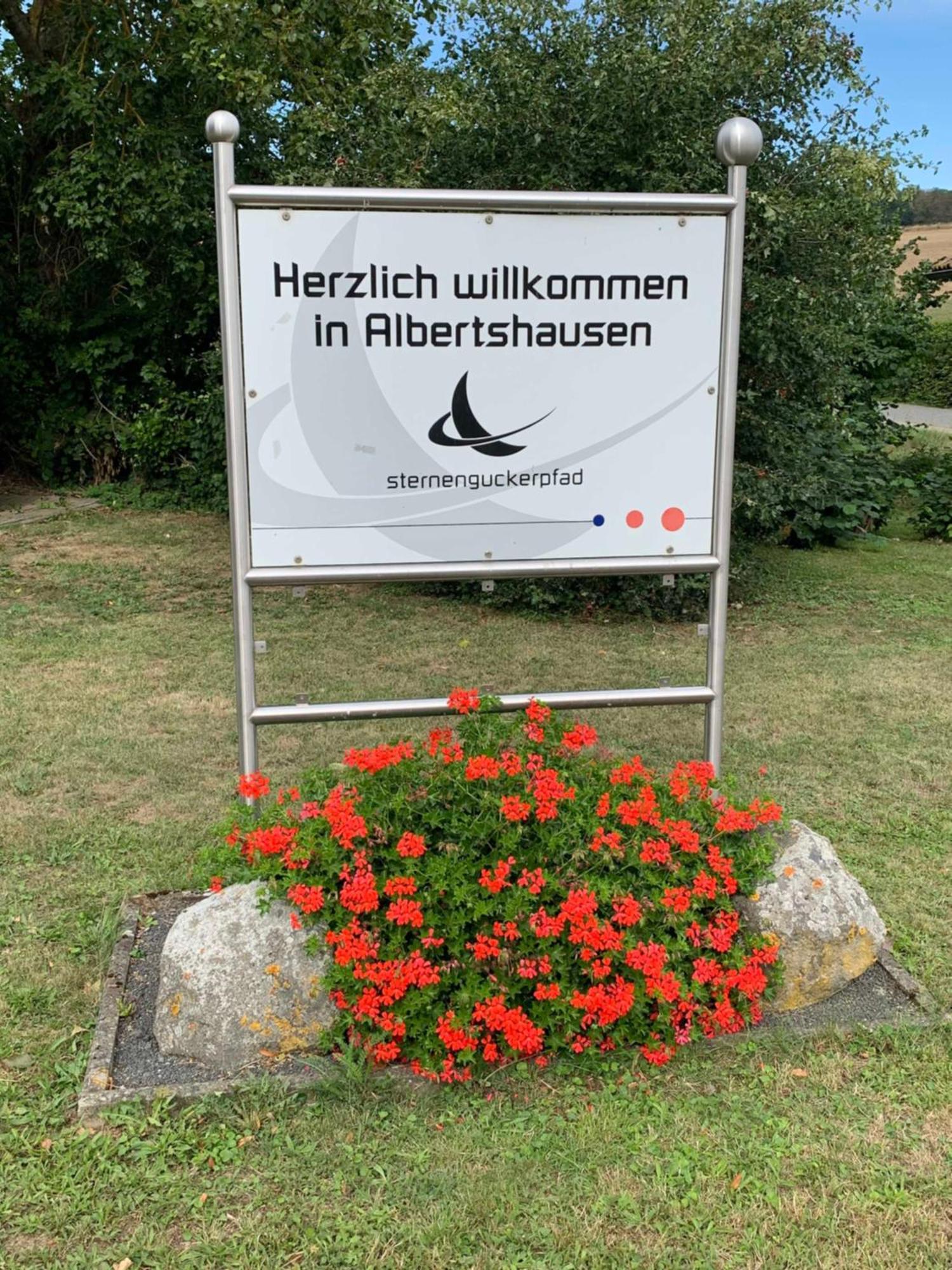 Ferienwohnung In Den Wiesen Albertshausen Exterior photo